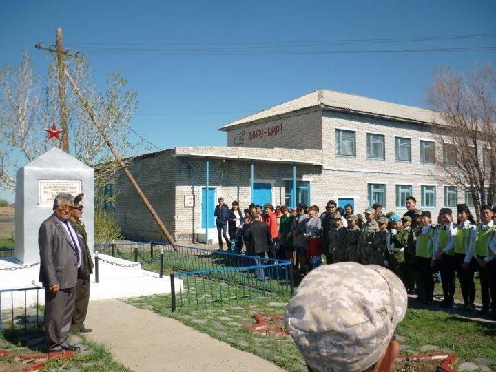 Қазақстан Қарулы Күштерінің құрылуына 25 жыл толу мерекесін және Ұлы Жеңістің 72 жылдығына арналған іс-шаралар көрінісі