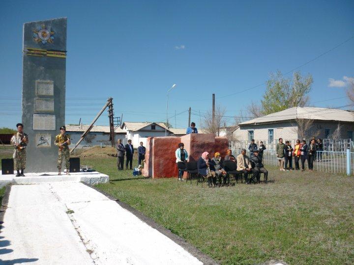 Қазақстан Қарулы Күштерінің құрылуына 25 жыл толу мерекесін және Ұлы Жеңістің 72 жылдығына арналған іс-шаралар көрінісі