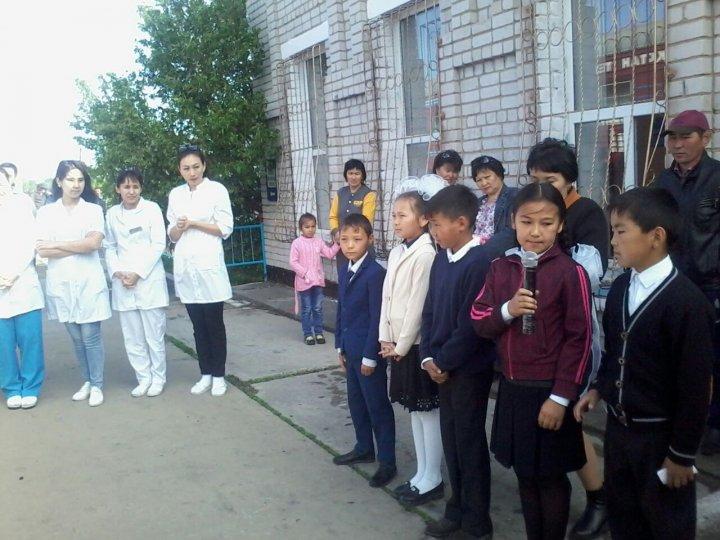 "Саламатты Қазақстан" денсаулық поезын Жарма кентінде салтанатпен қарсы алу шарасы