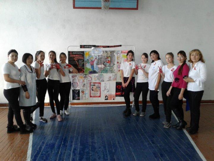 1 желтоқсан -Бүкіл дүниежүзілік СПИД-ке күрес күніне өткізген іс-шаралар