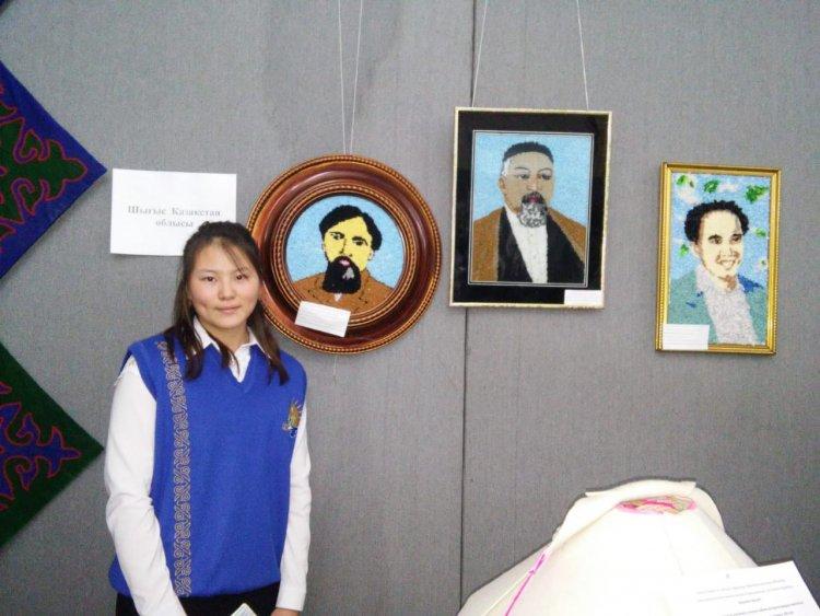Өлкетану сәндік - қолданбалы шығармашылығының Республикалық көрмесінің жеңімпазы Тусупова Жансая