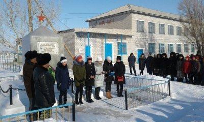 П.Теряев қайтыс болған күні өткізген митинг